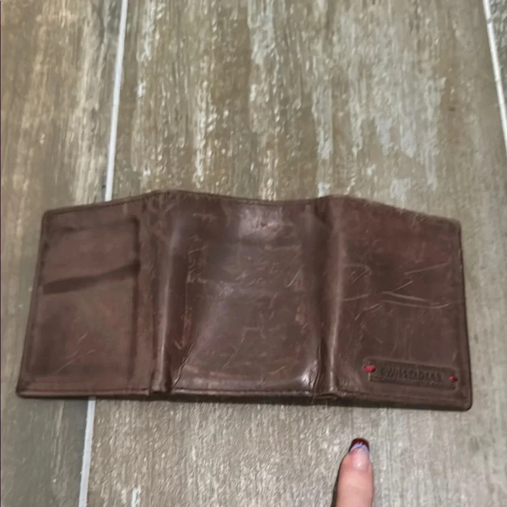 SwissGear Brown Leather Key & Card Holder